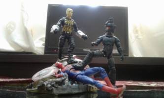 Crime Duo: Shocker and Whirlwind (Marvel Universe) Custom Action Figure