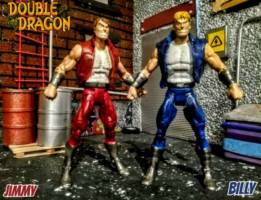 Billy y Jimmy "Double Dragon 1" (Double Dragon) Custom Action Figure