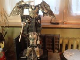 Transformers TLK Dragonicus and Stormreign repaint (Transformers - Movie) Custom Action Figure